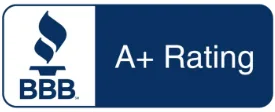 BBB Rated with A+ rating