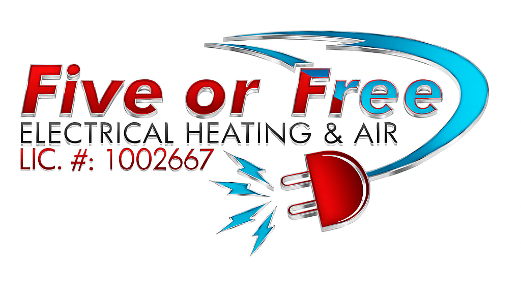 FIVE OR FREE ELECTRICAL HEATING & AIR